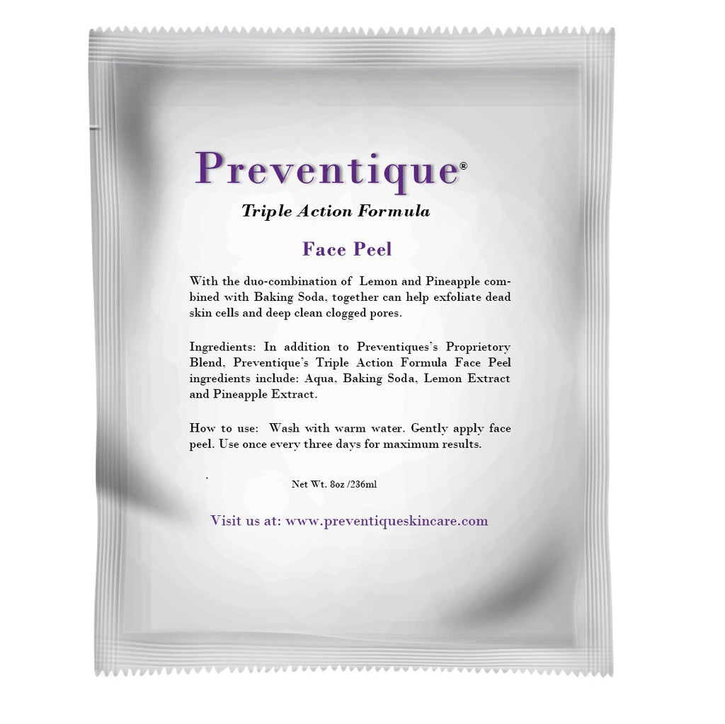 Preventique Triple Action Formula Face Peel