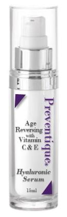 Preventique Age Reversing Hyaluronate Serum with Vitamin C & E